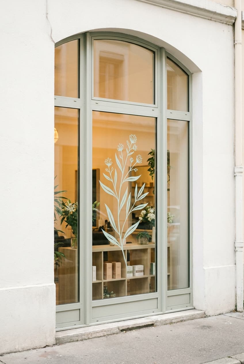 Devanture du salon L’Autre Moi, 41 rue Thiers à Grenoble